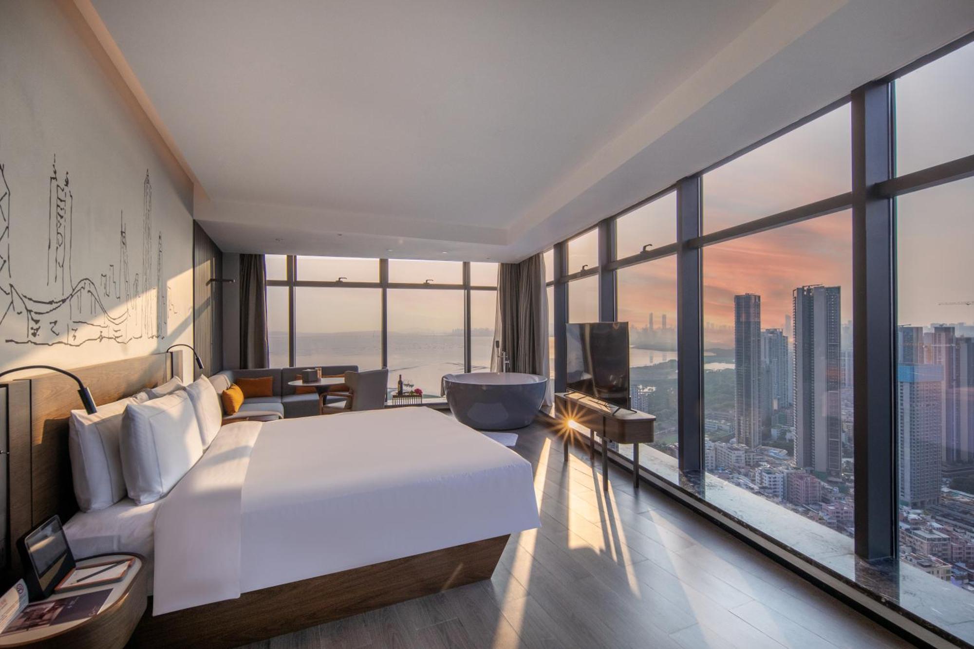Hotel Urcove By Hyatt Shenzhen Futian Port Esterno foto