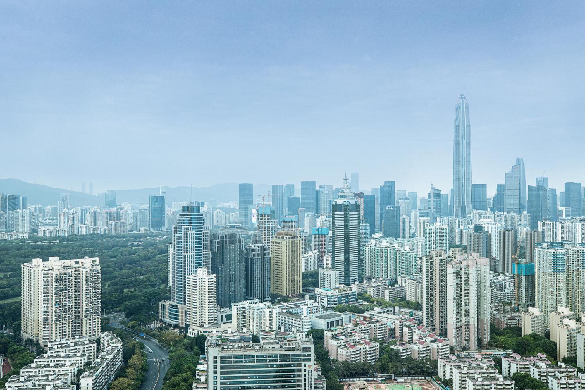Hotel Urcove By Hyatt Shenzhen Futian Port Esterno foto